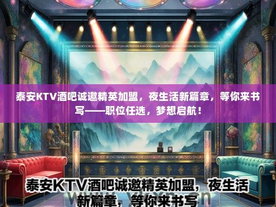 泰安KTV酒吧诚邀精英加盟，夜生活新篇章，等你来书写——职位任选，梦想启航！